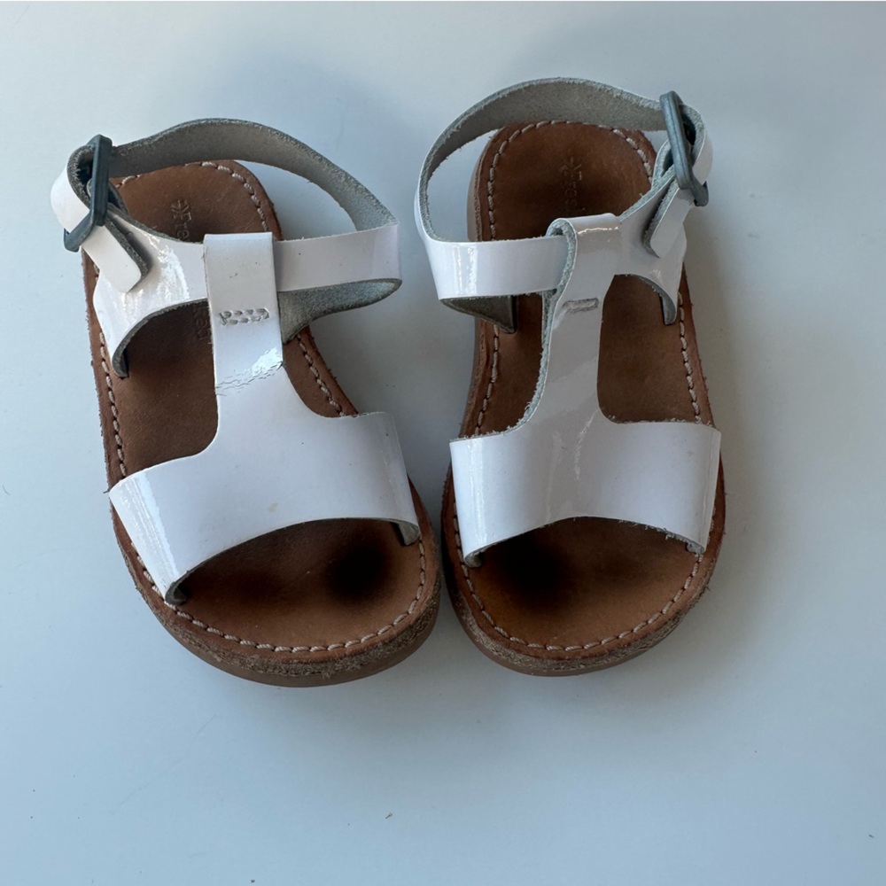 Freshly picked sandals 5 White patent leather Kids Malibu Sandals